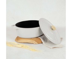 Berlinger Haus Ovalus emaliuotas ketaus troškintuvas BerlingerHaus 4,65L | Sahara Collection BH/6540