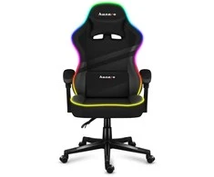 Žaidimų kėdė Huzaro Force 4.4, RGB juoda