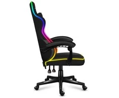 Žaidimų kėdė Huzaro Force 4.4, RGB juoda