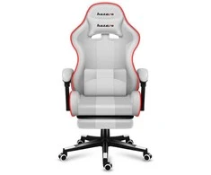 Žaidimų kėdė Huzaro Force 4.7 RGB, Baltos spalvos