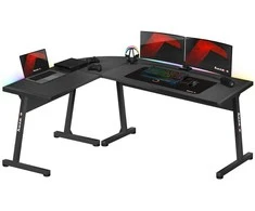 HUZARO Hero 6.0 RGB LED žaidimų stalas