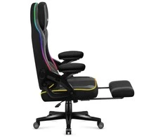 Žaidimų kėdė „Huzaro Force 4.6 Juodas Mesh RGB Smart“