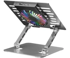 Nešiojamojo kompiuterio stovas „Huzaro Hold 4.0 RGB“