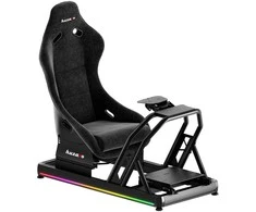 Lenktynių kokpitas „HUZARO SPEED 9.0“, iki 150 kg, reguliuojamas, su LED apšvietimu