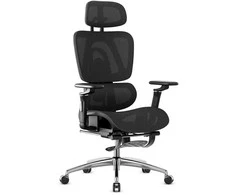 Biuro kėdė „Mark Adler Expert 7.9 Juodas“, ergonominė kėdė, juoda