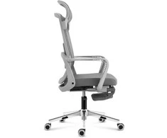 Biuro kėdė „Mark Adler Manager 3.6 Pilkas“, ergonominė kėdė, pilka