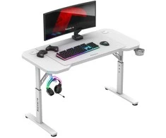 Žaidimų stalas „HUZARO Hero 2.6 Baltas“, baltas