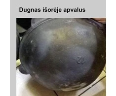 Rištan Komplektas: Krosnelė (3mm) Kazanas 16L - Dangtis-keptuvė- Kiaurasamtis - Peilis
