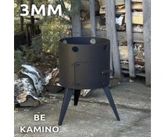 Kazan Mangal Krosnelė afganistanietiškam kazanui, plienas 3mm, D-25cm
