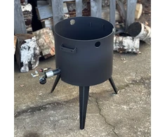 Kazan Mangal Krosnelė dujinė kazanui 8-12L / skersmuo 36cm / plienas 3mm