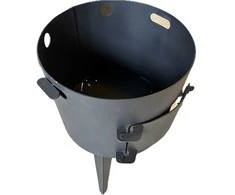 Kazan Mangal Krosnelė kazanui 12-16L, plienas 3mm, D400mm / KMB16KL