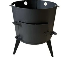 Kazan Mangal Krosnelė kazanui 12-16L, plienas 3mm, D400mm / KMB16KL
