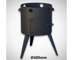Kazan Mangal Krosnelė kazanui 12-16L / skersmuo 40cm / plienas 3mm