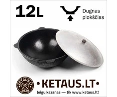 Kazan Mangal Krosnelė kazanui / 12l Kazanas / Kiaurasamtis