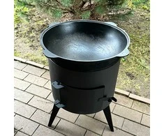 Kazan Mangal Krosnelė kazanui 8-12L, plienas 3mm, D360mm / KMB12KL