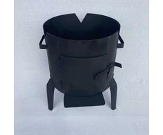 Kazan Mangal Krosnelė kazanui, plienas 3mm, kazanas 8l