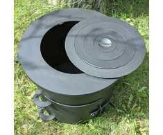 Kazan Mangal Rinkių ir jų laikiklio komplektas 16-22l kazano krosnelei 512mm