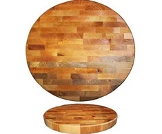 Medinė pjaustymo lentelė Ø27 cm | storis 45 mm, alksnis, Maysternya®