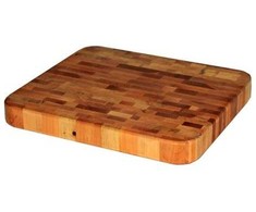 Medinė pjaustymo lentelė 32,5x36,5 cm, storis 45 mm, alksnis | Maysternya®