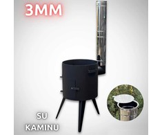 Krosnelė Kazan Mangal 8-10L kazanui / skersmuo 35cm / plienas 3mm