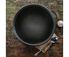 Maysternya KAZANAS WOK 8L su GRILL ketaus dangčiu keptuvė | T405CPGr