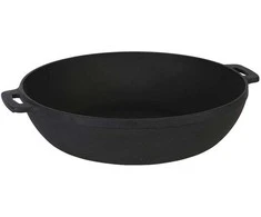 Maysternya Ketaus keptuvė skrudintuvas 26*6 cm su stikliniu dangčiu | T103C3
