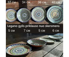 Rištan Leganų komplektas 38 ir 42 cm