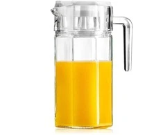 Vilde Ąsotis stiklinis su dangčiu 1,5 l
