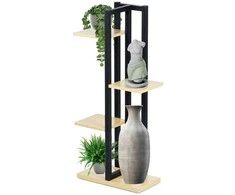 Vilde Augalų stovas metalinis 4 pakopų 93 cm