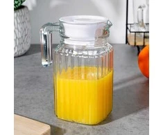 Vilde Dzbanek stiklinis su dangteliu 650 ml