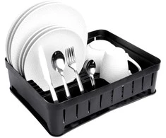 Vilde Indų džiovyklė juoda 39,5x31x12 cm
