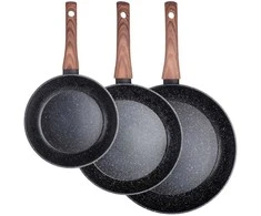 Vilde Keptuvių rinkinys su granito danga 20/24/28 cm