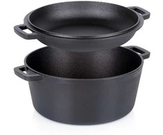 Vilde Ketaus puodas 4,5L ir keptuve 26cm (2 dalių komplektas)