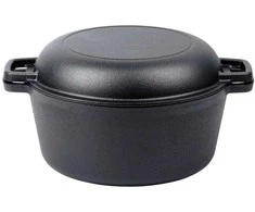 Vilde Ketaus puodas 4,5L ir keptuve 26cm (2 dalių komplektas)