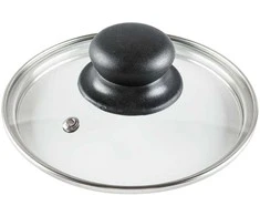 Vilde Puodo dangtis stiklinė karščiui atsparus 14 cm