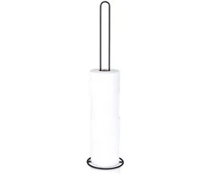 Vilde Tualetinio popieriaus stovas metalinis juoda 60 cm