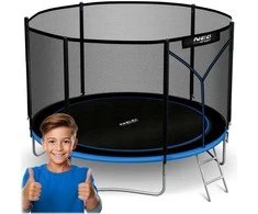 10 pėdų / 312 cm sodo batutas su lauko tinklu ir kopėčiomis „Neo-Sport“