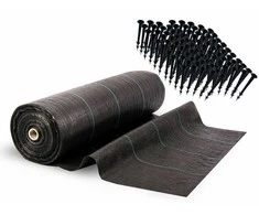 Sodo agrotekstilė 90g/m2 1,6m x 100m juoda Plonos
