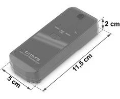 K Pro CA 15FS elektrocheminis alkotesteris + kandikliai