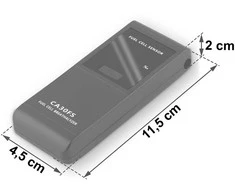 K Pro CA 30FS elektrocheminis alkotesteris + kandikliai