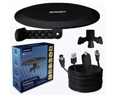 „Berdsen BD-955“ juoda vidaus/lauko televizijos ultra HD 4K antena