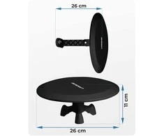 „Berdsen BD-955“ juoda vidaus/lauko televizijos ultra HD 4K antena