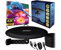 „Berdsen BD-955“ juoda vidaus/lauko televizijos ultra HD 4K antena