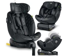 Nukido Aero Line autokėdutė juoda 0-36kg ISOFIX