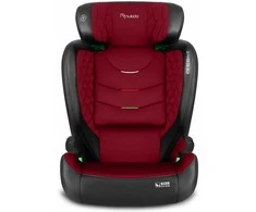 Automobilinė kėdutė Nukido Louis juoda - raudona, 15-36 kg ISOFIX