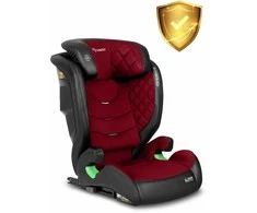 Automobilinė kėdutė Nukido Louis juoda - raudona, 15-36 kg ISOFIX