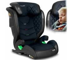 Nukido Louis automobilinė kėdutė, juoda/tamsiai mėlyna, 15-36 kg, ISOFIX