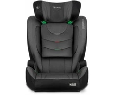 Automobilinė kėdutė Nukido Louis Soft juoda -pilka, 15-36 kg ISOFIX