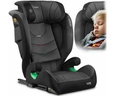 Automobilinė kėdutė Nukido Louis Soft juoda -pilka, 15-36 kg ISOFIX