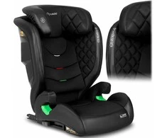 Automobilinė kėdutė Nukido Louis juoda 15-36 kg ISOFIX